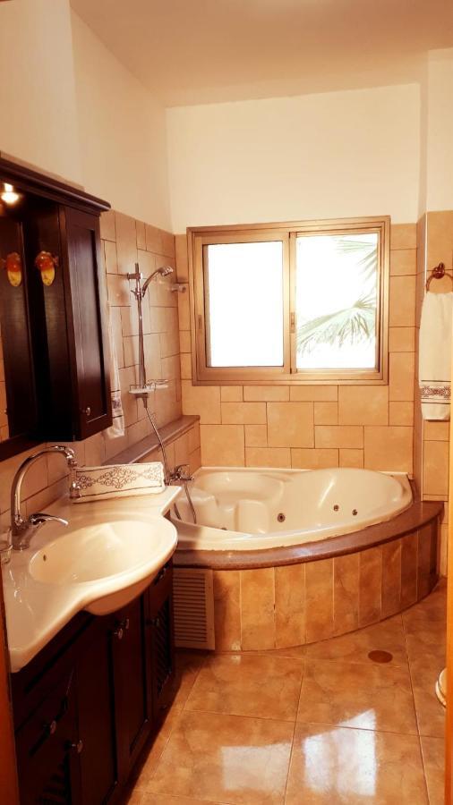 Huge & Private Villa In Kibbutz ダフナ エクステリア 写真